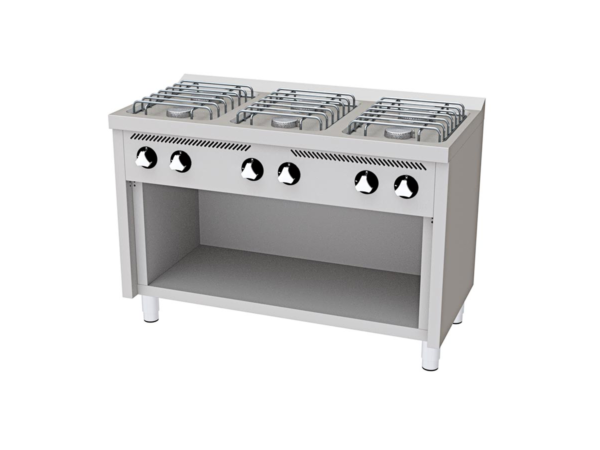 cocina industrial 6 fuegos a gas