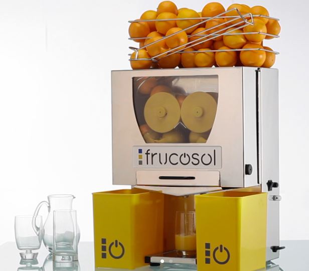 exprimidora zumos naranja profesional frucosol zummo, maxizumo zumex