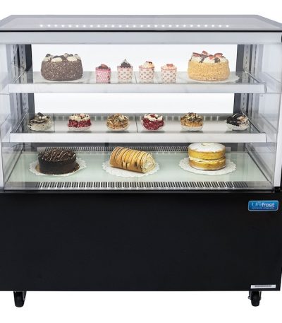 Vitrina Pastelera Negra